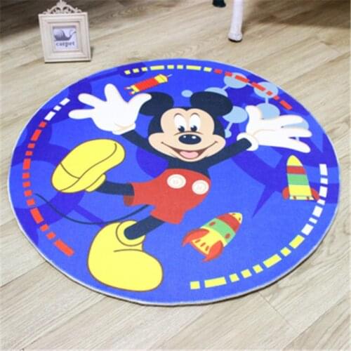 Disney Mickey Playmat Cushion Door Mat Bathroom Mat Kitchen Doorway Children Room Balcony Mat Bedroom Carpet Kids Rug