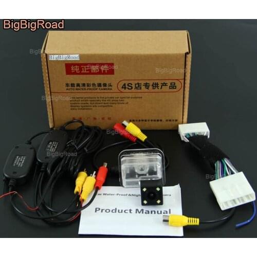 BigBigRoad For Mazda CX5 CX-5 CX 5 2012 2013 2014 2015 2016 2017 Wireless Camera Car Reversing Rear View Backup Parking Camera