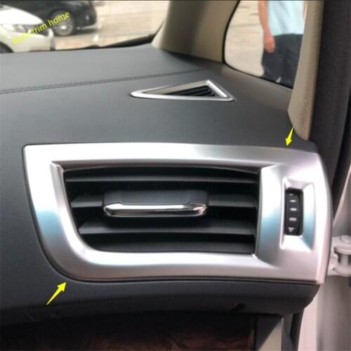 Lapetus Inside Air Conditioning AC Outlet Vent Cover Trim ABS For Toyota Alphard / Vellfire AH30 2016 - 2019 Auto Accessories