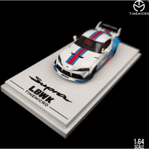Timemicro 1:64 Toyota Speed Bully Martini Coating Supragr Simulation Model Car