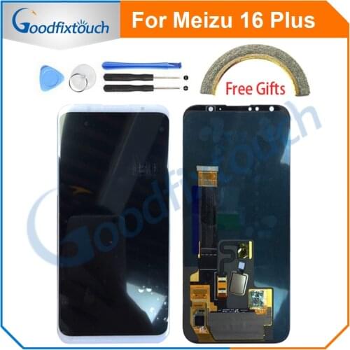 Original New 6.0 LCD Screen For Meizu 16 Plus LCD Display+Touch Screen Digitizer Assembly For Meizu 16Plus Replacement Parts