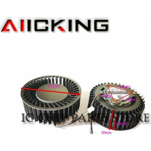 PLB07525B12HH 1.2A 12V Fan RX For VEGA 56/ RX VEGA 64 Public Turbo Cooling Fan IN STOCK