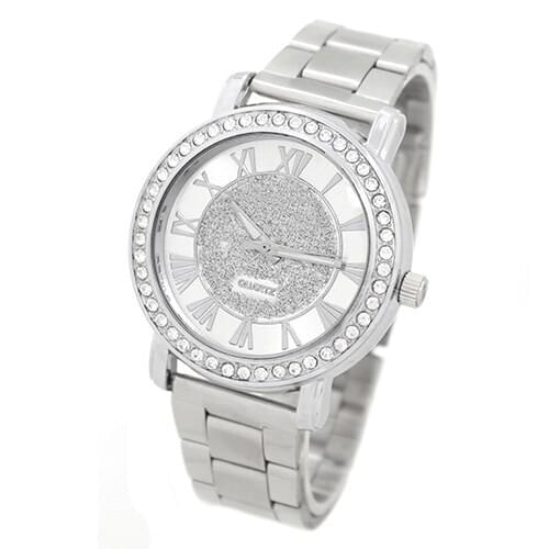 Sanwood Mens Silver Watch