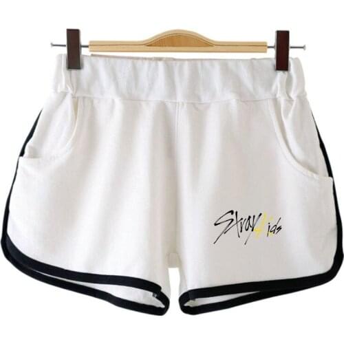 StrayKids shorts women/men kpop Album Wood Short pant StrayKids Clothes Harajuku Ladies Hot Sale Sexy kawaii Shorts 2019