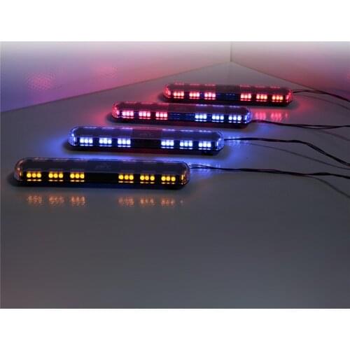 18 Modes LED Roof Warning Light Firefighting Engineering Ambulance Lamp for TAMIYA Scania ACTROS ACROS Man 1/14 RC Truck Car