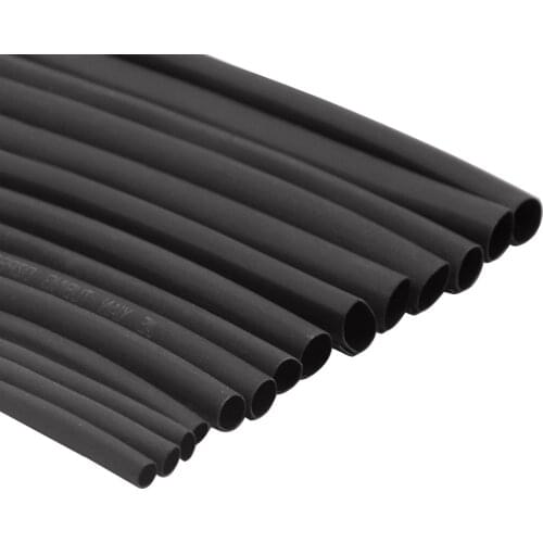 1 Meter 2:1 black 1 2 3 4 5 6 7 8 10mm Diameter Heat Shrink Heatshrink Tubing Tube Sleeving Wrap Wire Sell DIY Connector Repair
