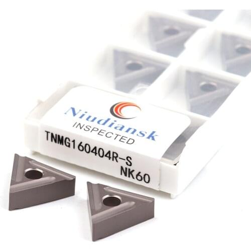 TNMG160404/08R-S NK60 TNMG160404/08L-S NK60 CNC turning inserts Cermet blades for lathe machining Carbide external turning tools