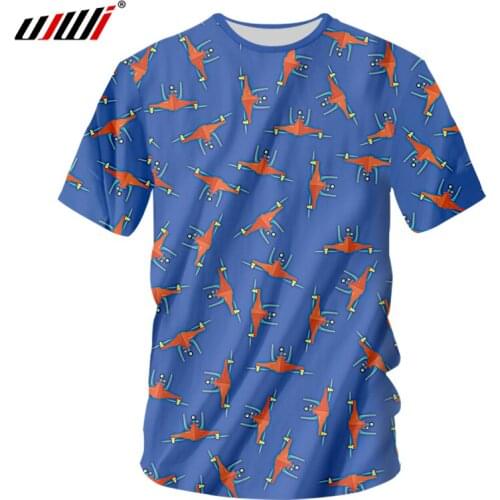 UJWI New Fashion Men/Women T-shirts Print 3D Funny Picture Tshirt Hip Hop Tops Novelty Short Sleeve T shirts Casual Streetwear