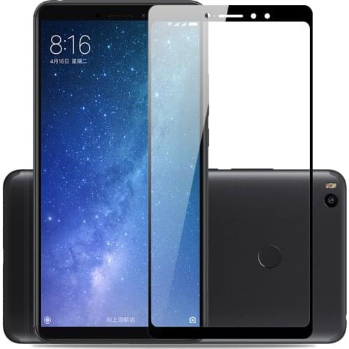 Tempered Glass For Xiaomi Mi Max 3 2 Screen Protector Glas Full Case On Xiomi Xaomi Xiami MI Max3 Max2 6.9" protective film