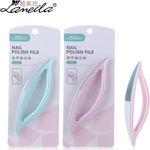 1pcs Sandpaper Nail File Lime Double Side Sanding Buffer Block Set Cute Nail Files For UV Gel Polish Manicure Tool