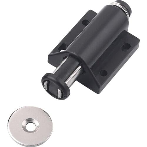 1pc Invisible door self-bomb ball rebounder wooden door strong magnetic door stopper spring concealed glass door single touch