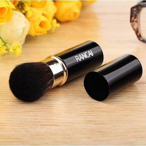 1pcs Retractable Makeup Brushes Powder Foundation Blush Face Brush Maquiagem Make up Cosmetic Portable Tools