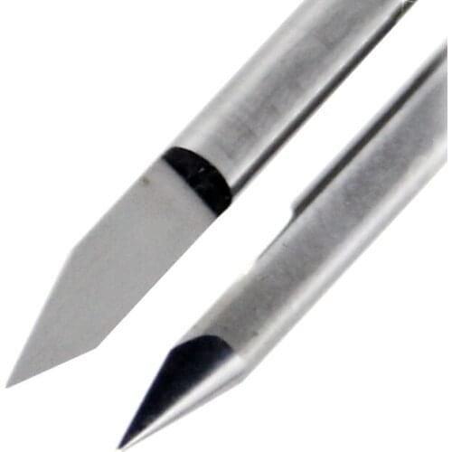 10pcs New Carbide PCB CNC Engraving Machine Router V Bits 40 Degree 0.2mm HUHAO # J3.4002