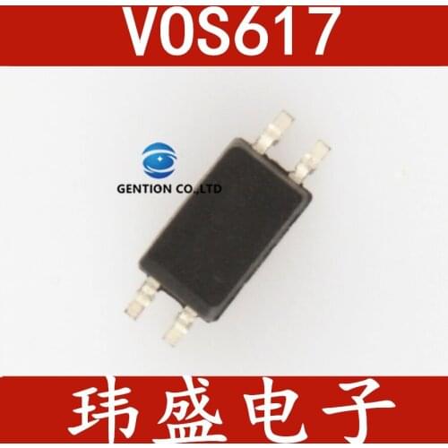 10PCS OS617A-3T 617A3X 617A7X light coupling SOP4 photoelectric coupling isolator VOS617 in stock 100% new and original