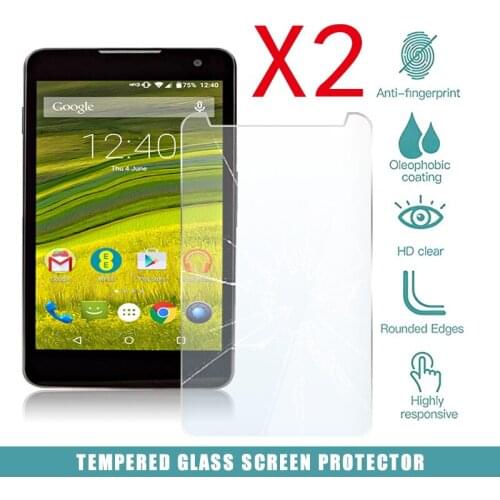 2Pcs Tablet Tempered Glass Screen Protector Cover for EE Harrier Anti-Scratch Anti-Screen Breakage HD Tempered Film