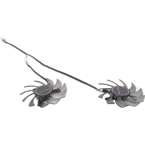 75mm GA81S2U DC 12V 0.35A 4Pin Cooler Fan 40x40x40MM For ZOTAC GTX 970 Graphics Video Card Fans