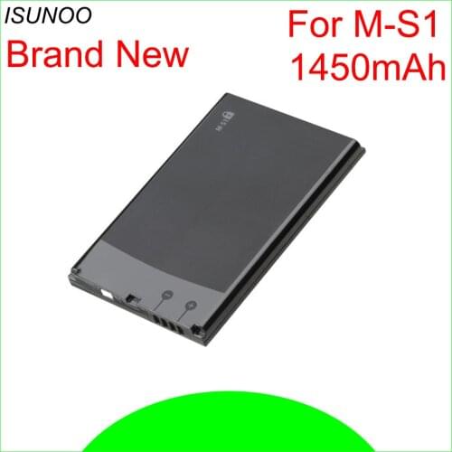 ISUNOO 1450mAh M-S1 MS1 Battery For Blackberry Bold 9000 9030 9700 9780 ONYX 9700 Niagara 9630 BAT-14392-001 Battery