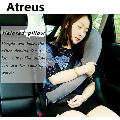 Atreus Car styling accessories Protect neck sleeping pillow for Suzuki Swift Grand Vitara SX4 Vitara Jimmy Ford Focus 2 3 Fiat