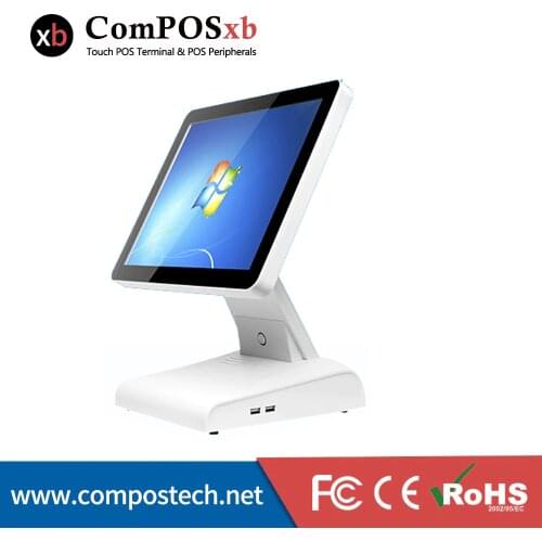 Free Shipping Hot Selling 15 Inch All in One Bakery POS Machine Touch POS Terminal Aluminum POS Machine For Supermarket