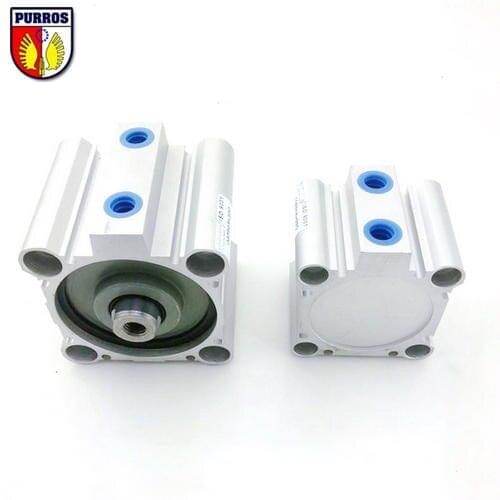 CDQ2B 80 Cylinder, Bore: 80mm, Stroke: 5/10/15/20/25/30/35mm