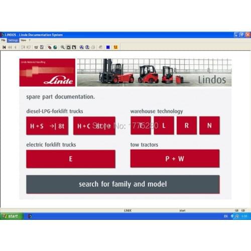 Linde Forklift Parts Catalog 2015
