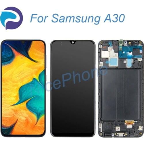 For Samsung A30 lcd screen replacement Galaxy A30 2019 A305F A305 touch digitizer display assembly for Samsung A30 lcd