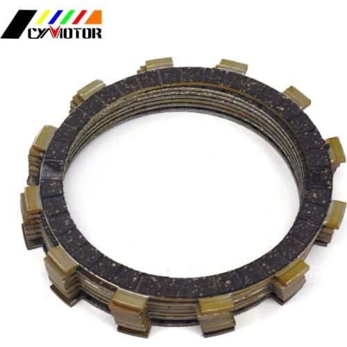 For YAMAHA XT500 SRX600 TT600 XT600 XT600E YFM660R XT SRX TT YFM 500 600 660 Motorcycle Cork Based Clutch Plates 1983-2005