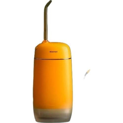 Electric Dental Water Jet Tiny Oral Irrigator Portable Fragrant Flosser Orthodontic 2 Professional Nozzles 140ml Removable Tank