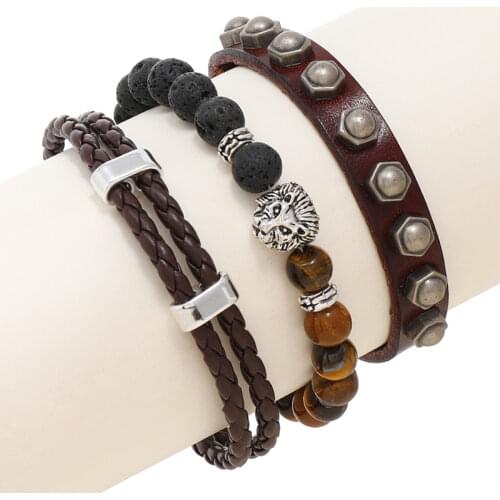 JESSINGSHOW Leather Bracelets