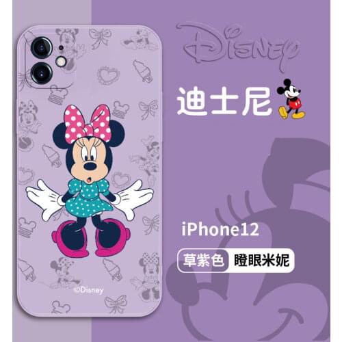 2021 Disney Mickey Minnie for iphone 6/6s/7/8 plus x xsmax xr iphone11/12 pro Max cute girl couple creative phone case