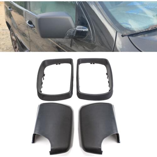 Side Mirror Cover Cap for BMW E53 X5 2000-2006 Door Wing Mirror holder Rearview Mirror Trim Ring Housing Frame 51168256321