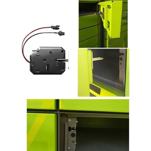 Small Electromagnetic Lock DC 12V1.5A Supermarket Intelligent Locker Electronic Lock Access Control Electric Lock Mailbox Lock