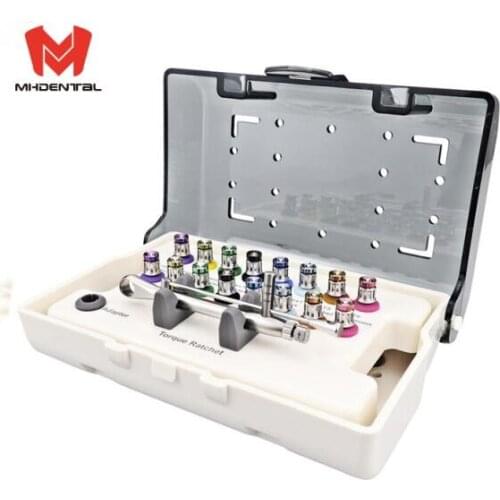 Dental Implant Restoration tool kit Dental Universal Implant Torque Screwdrivers Wrench 1 whole set