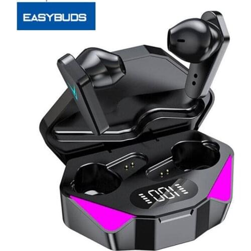 Easybuds TWS x15 Low Latency Gameing Earbuds Digital Stereo Touch Control Gamer Bluetooth-compatible 5.0 In Ear Hearset