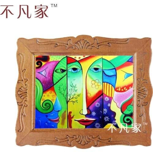 Wholesale 1:12 scale miniature classical Grand Abstract style oil painting D-20