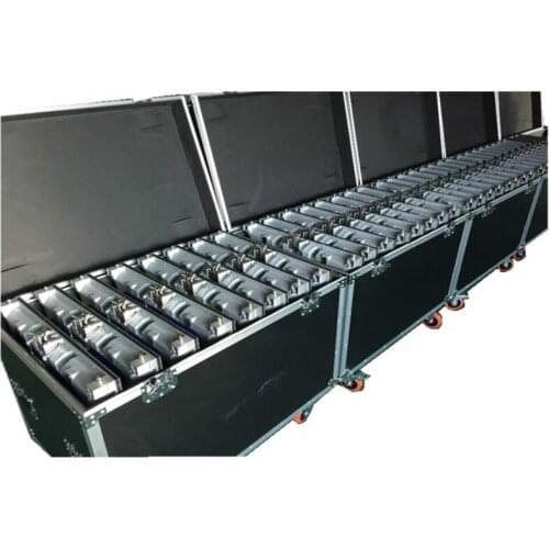 P3.91 P4.81 Flight Case 500mm*1000mm aluminium die casting cabinet 1 Pack 6 flight case or 1 pack 8