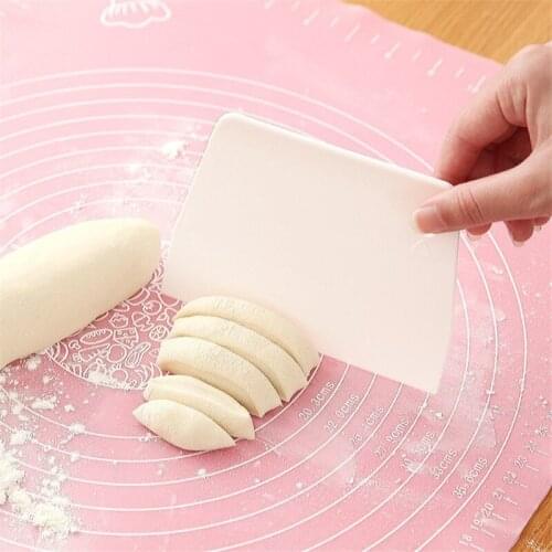 Plastic Dough Pizza Cutter Scraper Blade Pastry Large Slicer Blade Cake Bread Pasty Kitchen Accessories