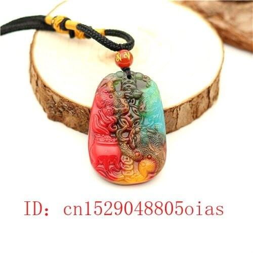Natural Color Hetian Jade Stone Toad Pendant Necklace Chinese Jadeite Jewelry Charm Carved Treasure Amulet Gifts for Women Men