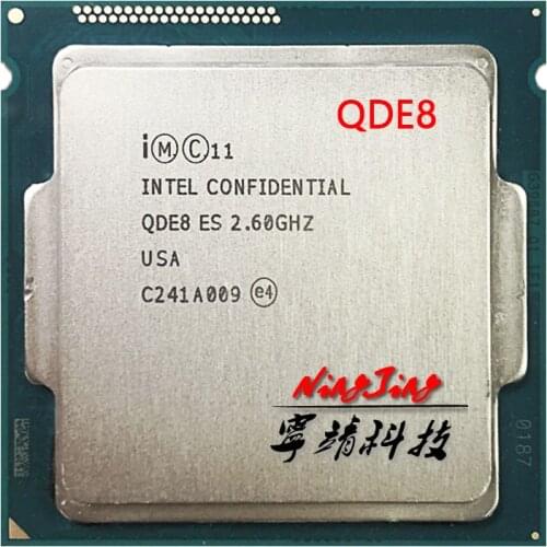 Intel Core i7-4770S es i7 4770S es i7 4770S es QDE8 2.6 GHz Four-Core Eight-Thread CPU Processor 8M 65W LGA 1150