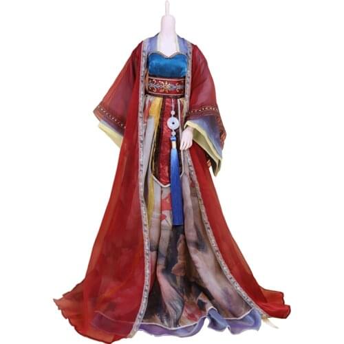 Dream Fairy BJD Doll Clothes Princess Dress Suitable for 60cm Ball Jointed Dolls SD MSD Accessories Gift for Girls