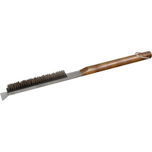 Pizza Oven Cleaning Brush Wooden Long Handle Pizza Scraper Household BBQ Grill Oven Cleaning Brush Kitchen Clean Accessories
