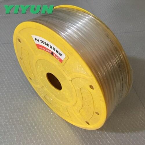 YIYUN 100 M and 200 M PU air hose Pneumatic components PU0805 PU0806 PU0425 PU0604 PU series