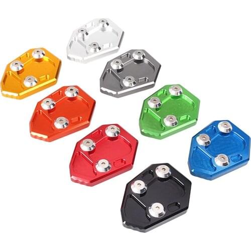 CNC Motorcycle Kickstand Sidestand Extension Pad Cover for BMW S1000RR 2010 2011 2012 2013 2014 S 1000 RR 10 11 12 13 14