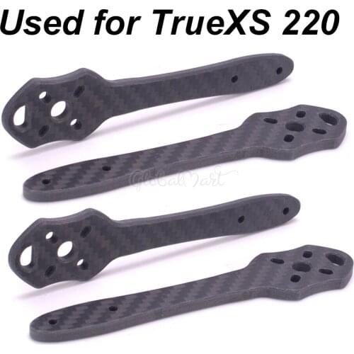 Replacement Carbon Fiber Arms 4mm Arm spare parts accessories for TrueXS STRETCHED X 5" 5inch FPV Racing Quadcopter Drone Frame