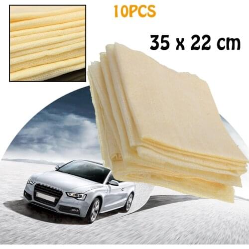 10Pcs 35x22cm Yellow Spray Paint Sticky Car Dust Cloth Rags Sticky Paint Body Shop Resin Lint Dust Automotive Paint Sticky Cloth