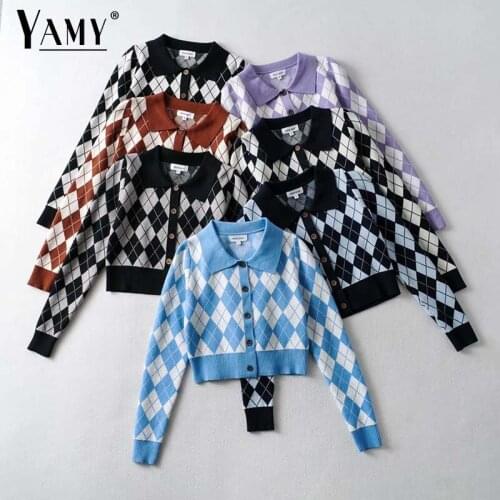 2021 cardigan sweater korean fashhion tops knitted sweaters elegant striped sweaters streetwear vintage brown sweater black New