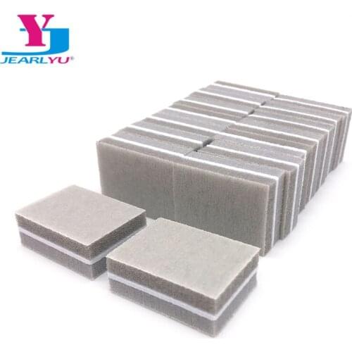 50Pcs/lot Nail File Sandpaper Sponge Grinding Polishing Professional Portable Manicure Grey Emery Board Nail Art Care Soft Hot