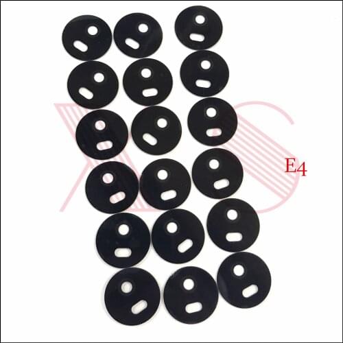 50x New original glass lens back rear camera glass lens with sticker for motorala moto E4 E4 plus