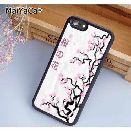 MaiYaCa Cherry Blossoms Tree Asian Japanese Phone Case Cover For iPhone 5 6s 7 8 plus 11 12 Pro X XR XS max Samsung S6 S7 S8 S9