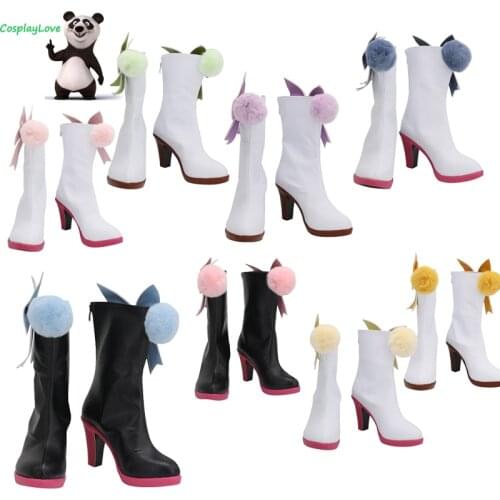 CosplayLove Love Live Kousaka Honoka Minami Kotori Ayase Eli Nico Yazawa Cat Double Pony Tail Lovely White Shoes Cosplay Boots